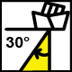 Adjustable 30° / 可調角30°