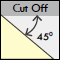 cut-off 45° / 遮光角45°